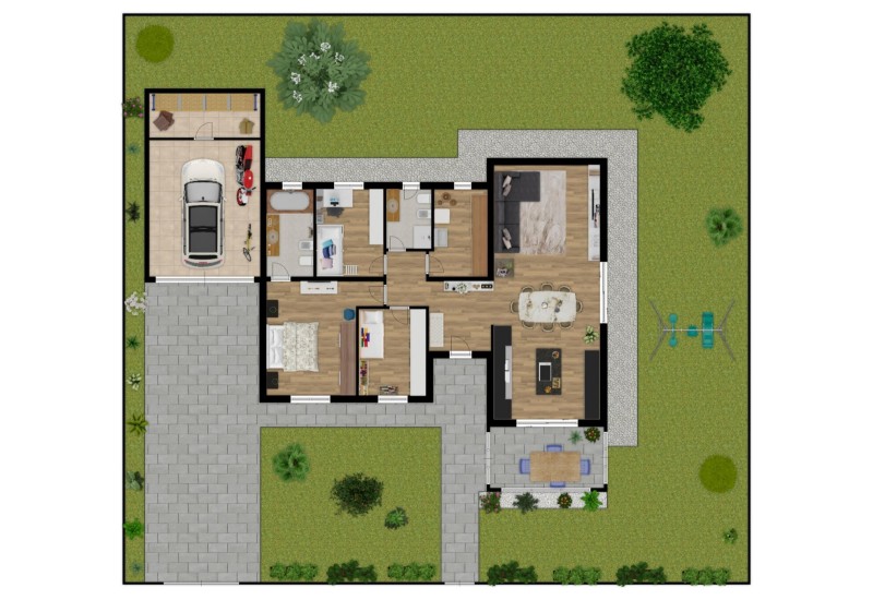 Agenzia immobiliare Trading casa - Planimetria 1