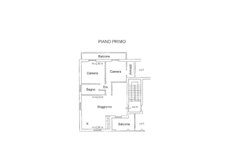 Agenzia immobiliare Trading casa - Planimetria 1