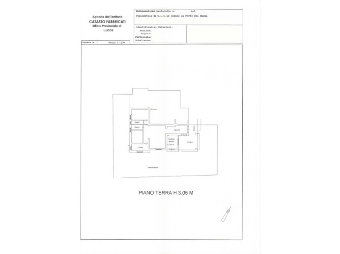 Agenzia Immobiliare Nuova Zarri - Planimetria 1