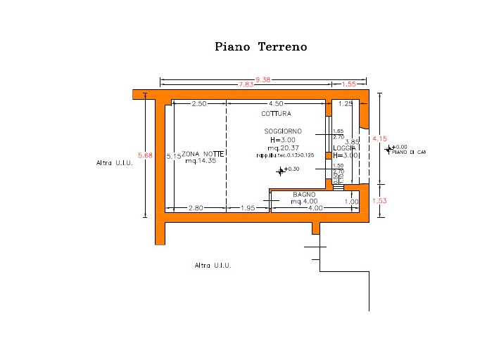 Agenzia Immobiliare Giansereni - Planimetria 1