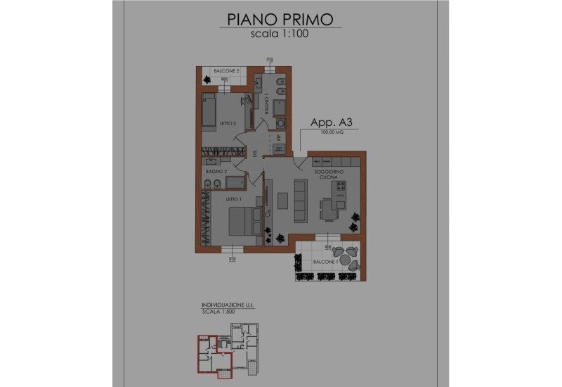 Agenzia immobiliare Trading casa - Planimetria 1