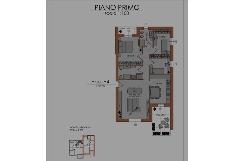 Agenzia immobiliare Trading casa - Planimetria 1