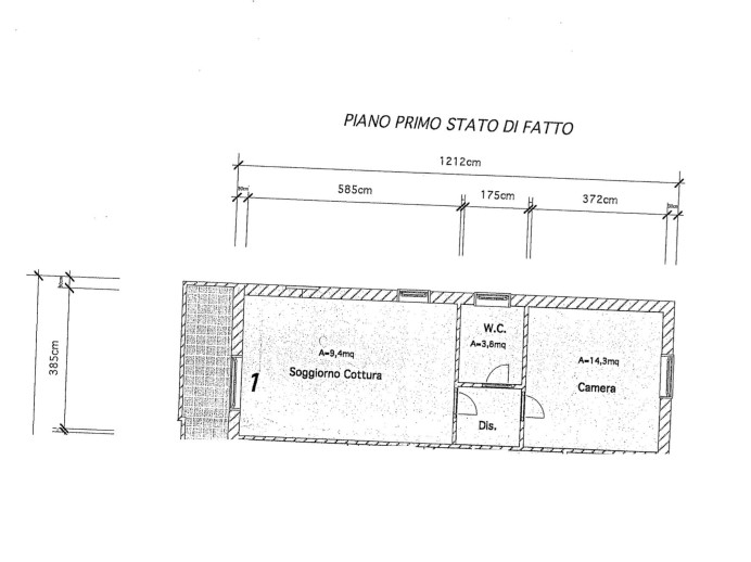 Agenzia Immobiliare Giansereni - Planimetria 1