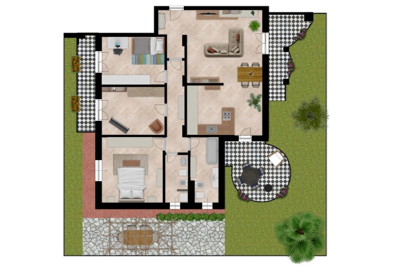 Agenzia immobiliare Trading casa - Planimetria 1