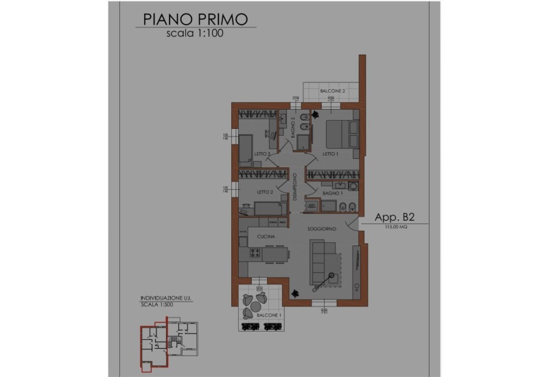 Agenzia immobiliare Trading casa - Planimetria 1