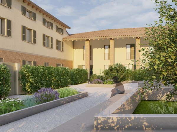 Riferimento Bifamiliare nuova a Porporano - Casa Semi Indipendente in Vendita a Porporano