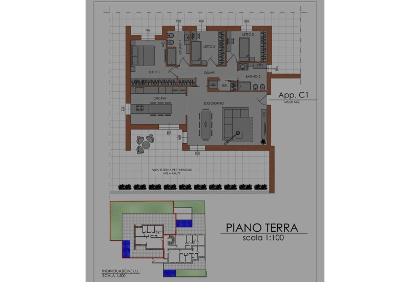 Agenzia immobiliare Trading casa - Planimetria 1