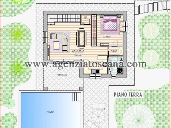 Villa Con Piscina in vendita, Pietrasanta - Marina Di Pietrasanta -  5