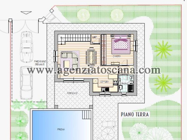 Villa Con Piscina in vendita, Pietrasanta - Marina Di Pietrasanta -  5