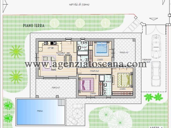 Villa Con Piscina in vendita, Pietrasanta - Marina Di Pietrasanta -  3