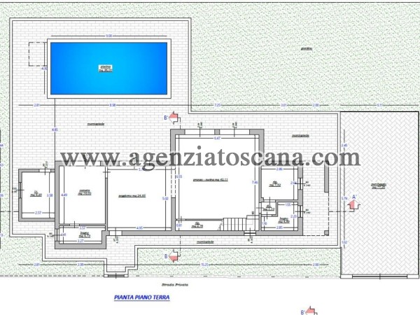 Villa Con Piscina in vendita, Pietrasanta - Crociale -  7