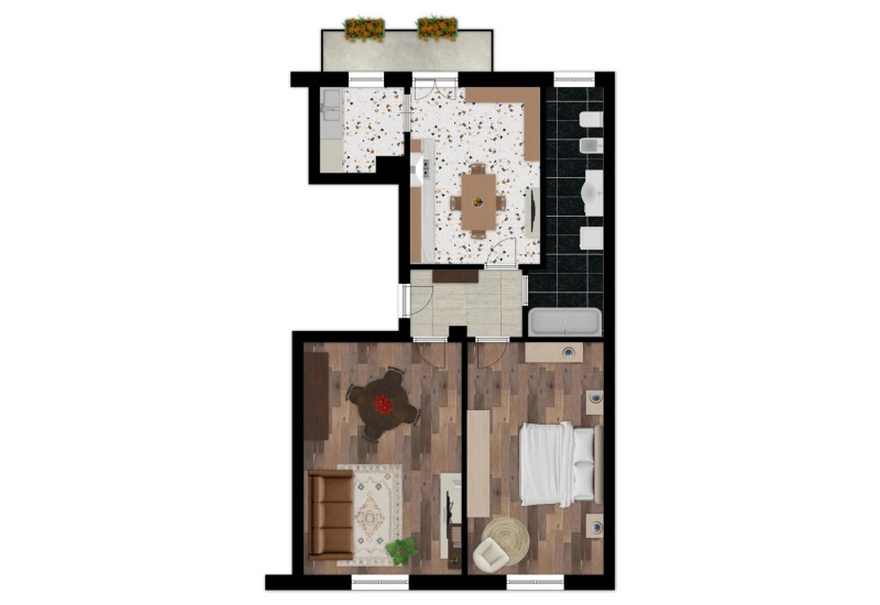 Agenzia immobiliare Trading casa - Planimetria 1