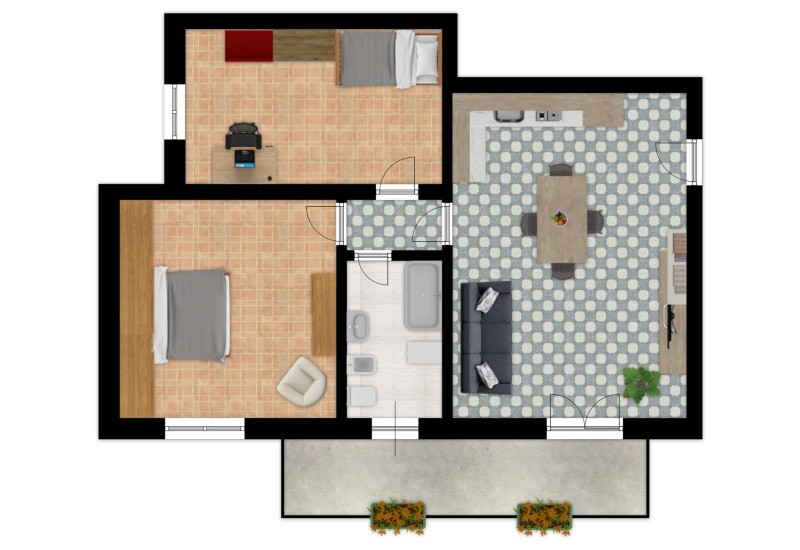 Agenzia immobiliare Trading casa - Planimetria 1