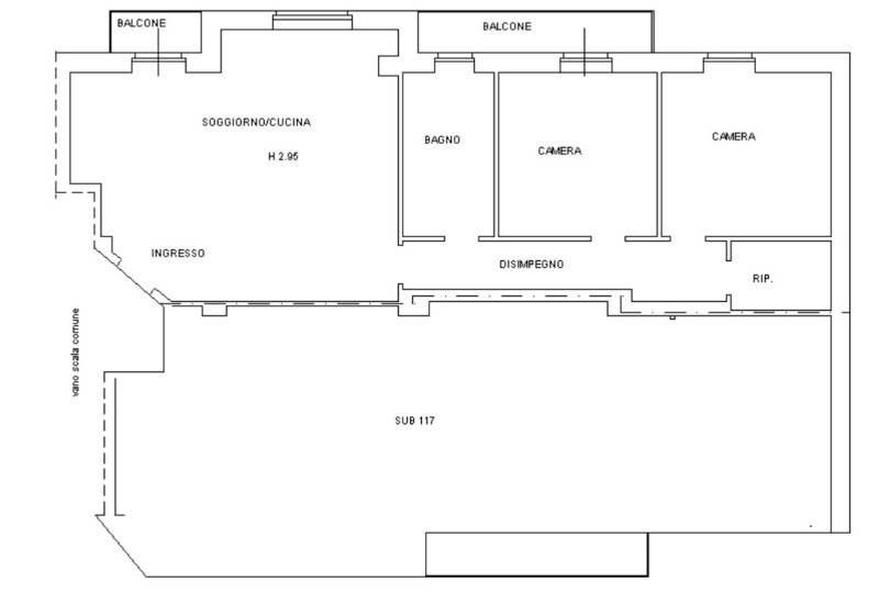 Agenzia immobiliare Trading casa - Planimetria 1