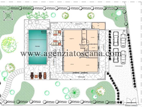 Villa Con Piscina in vendita, Forte Dei Marmi - Centrale -  2