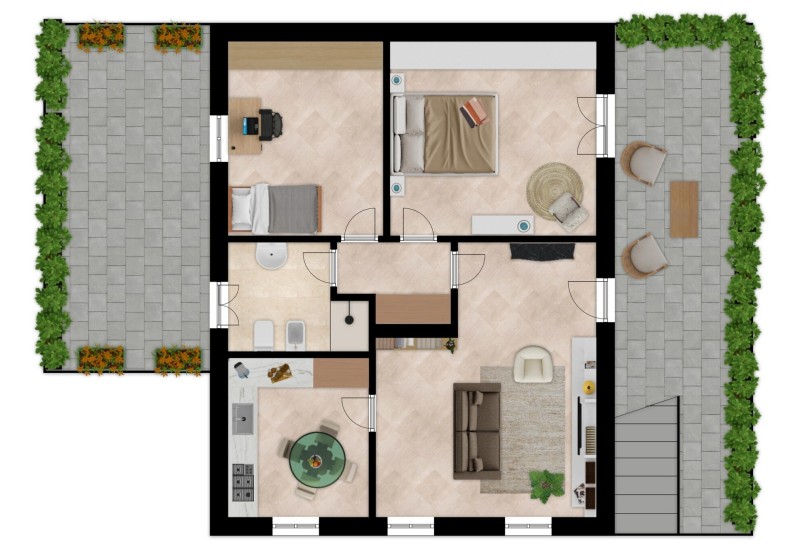 Agenzia immobiliare Trading casa - Planimetria 1