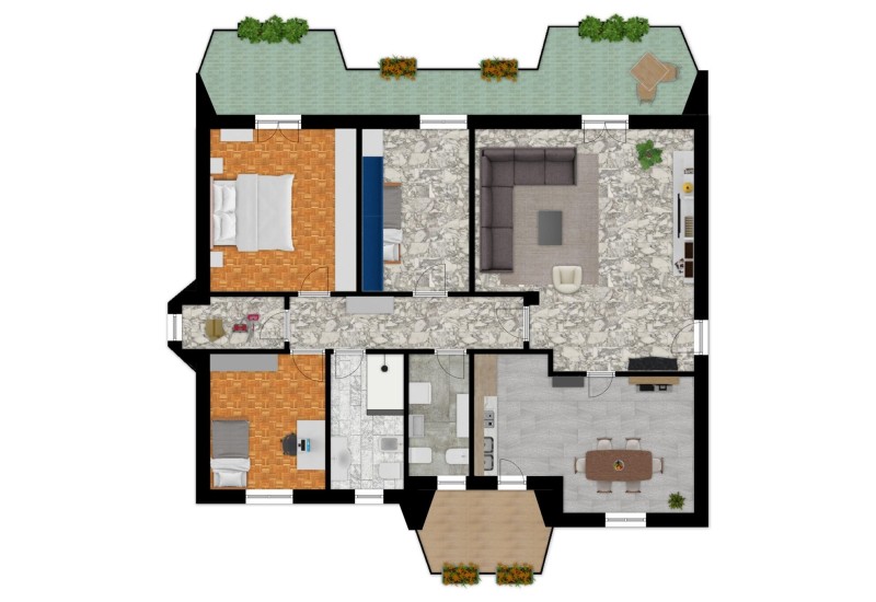 Agenzia immobiliare Trading casa - Planimetria 1
