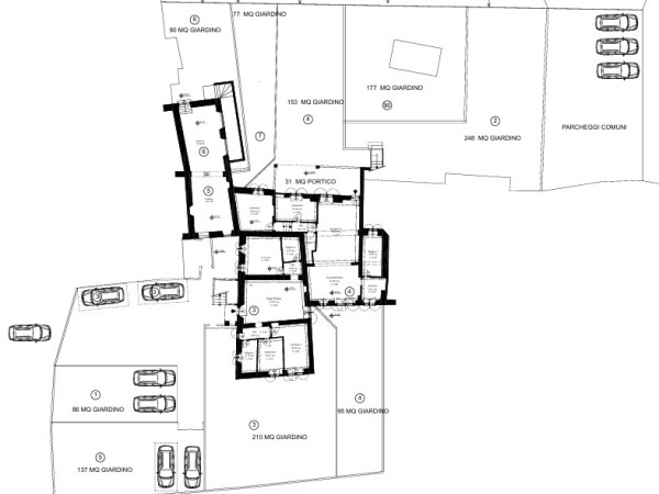 Riferimento 744 DP - Appartamento In Villa in Vendita a Pozzi