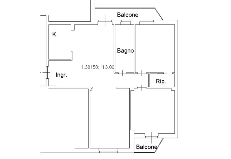 Agenzia immobiliare Trading casa - Planimetria 1