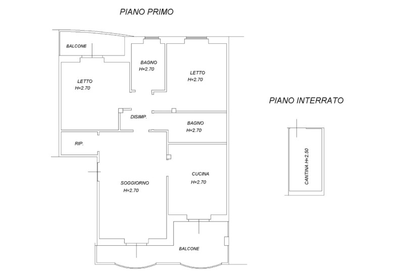 Agenzia immobiliare Trading casa - Planimetria 1
