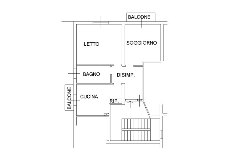Agenzia immobiliare Trading casa - Planimetria 1