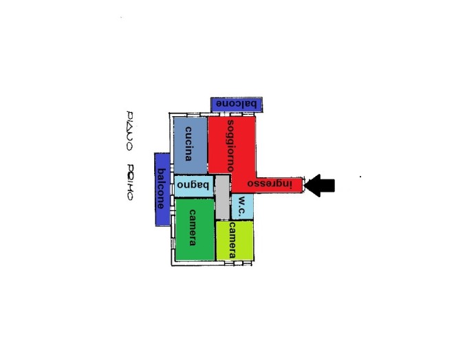 Agenzia Immobiliare Pegasus - Planimetria 1