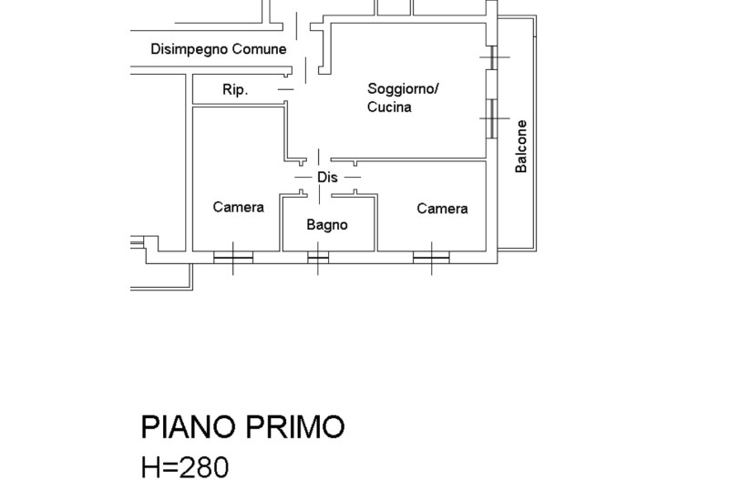 Agenzia immobiliare Trading casa - Planimetria 1