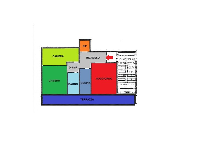 Agenzia Immobiliare Pegasus - Planimetria 1