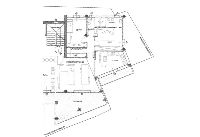 Agenzia immobiliare Trading casa - Planimetria 1