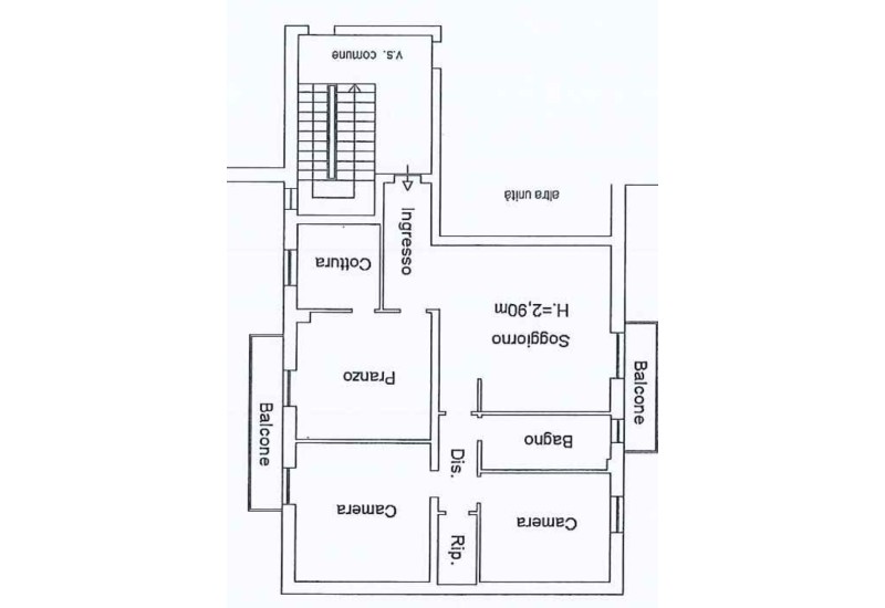 Agenzia immobiliare Trading casa - Planimetria 1