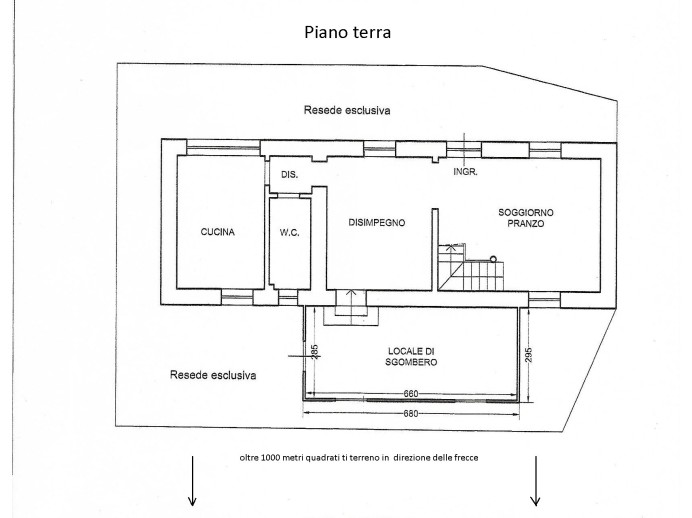 Agenzia Immobiliare Pegasus - Planimetria 1