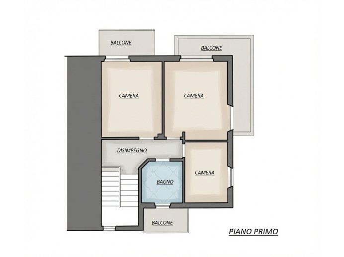 Agenzia Immobiliare Nuova Zarri - Planimetria 1