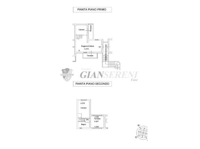 Agenzia Immobiliare Giansereni - Planimetria 1