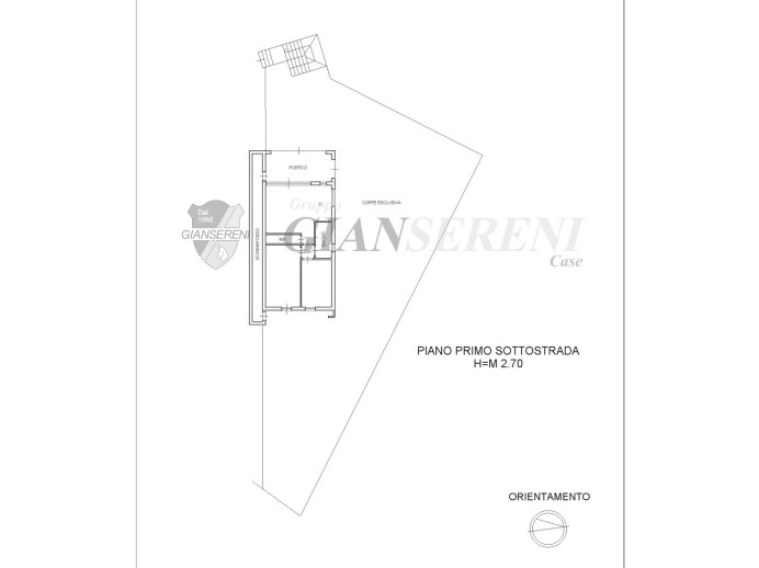 Agenzia Immobiliare Giansereni - Planimetria 1