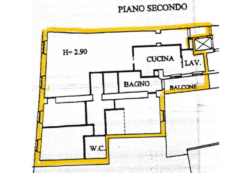 Agenzia immobiliare Trading casa - Planimetria 1