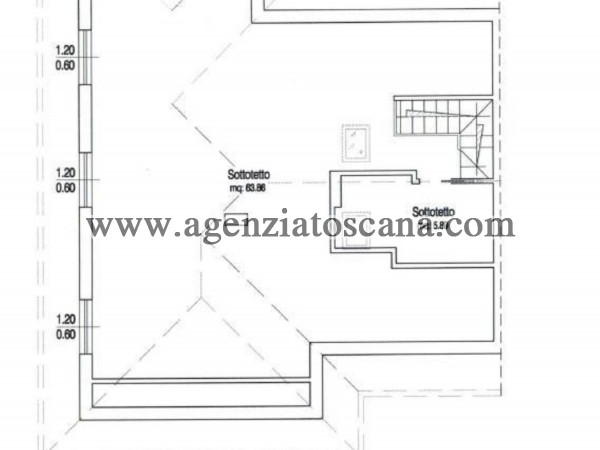 Two-family Villa for rent, Forte Dei Marmi - Centrale -  42