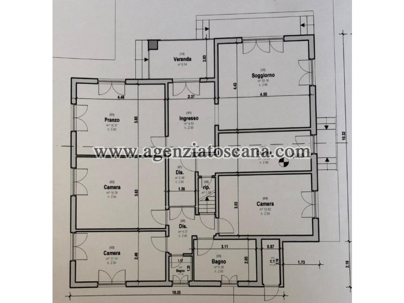 Villetta Singola за продажа, Forte Dei Marmi -  29