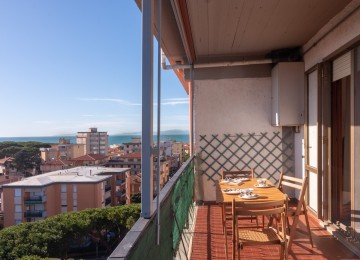 Spazioso appartamento con vist