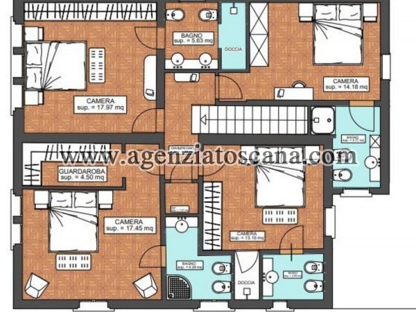 Villa for rent, Forte Dei Marmi - Centro Storico -  19