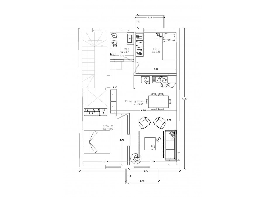 Agenzia Immobiliare - Planimetria 1