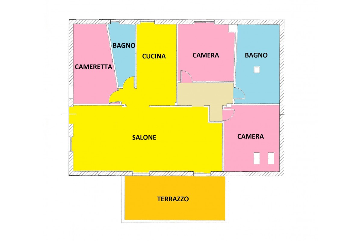 Agenzia Immobiliare Immobiliare Impero di Privitera Domenico - Planimetria 1