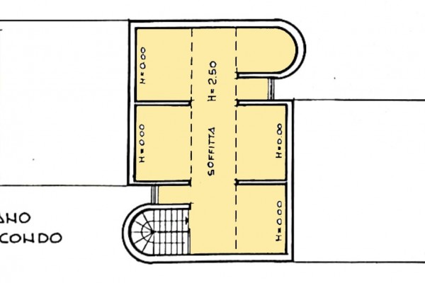 Villa Singolain Vendita, Roccaspinalveti - Riferimento: v006