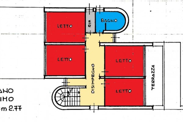 Villa Singolain Vendita, Roccaspinalveti - Riferimento: v006