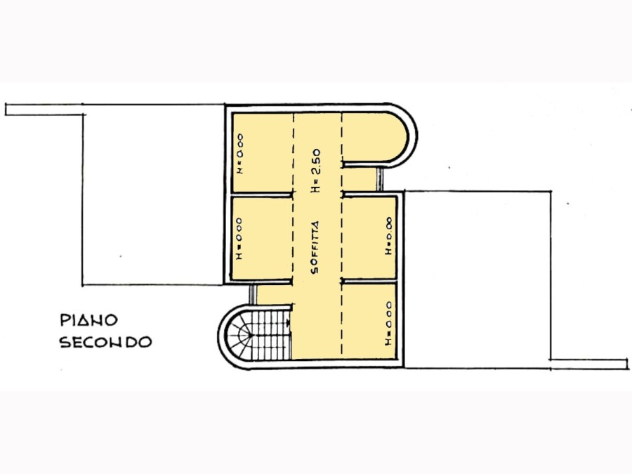 Villa Singolain Vendita, Roccaspinalveti - Riferimento: v006