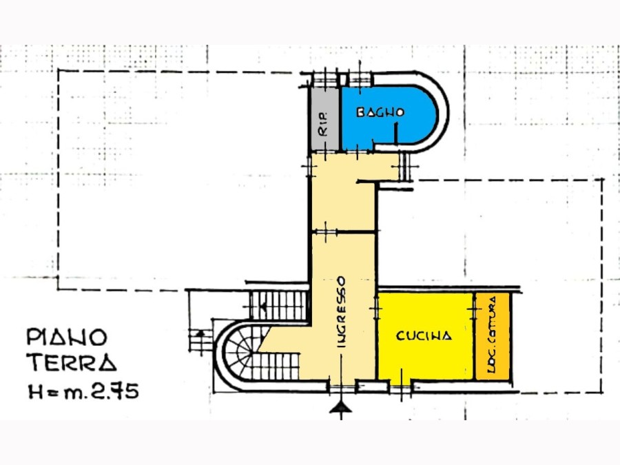 Villa Singolain Vendita, Roccaspinalveti - Riferimento: v006