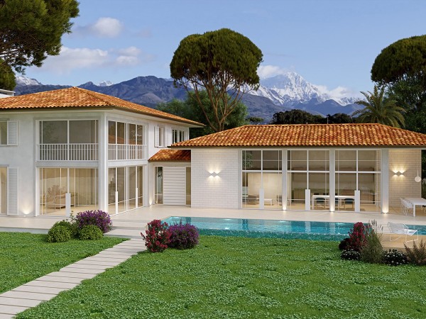 Villa with pool for sale, Forte dei Marmi, Vittoria Apuana 