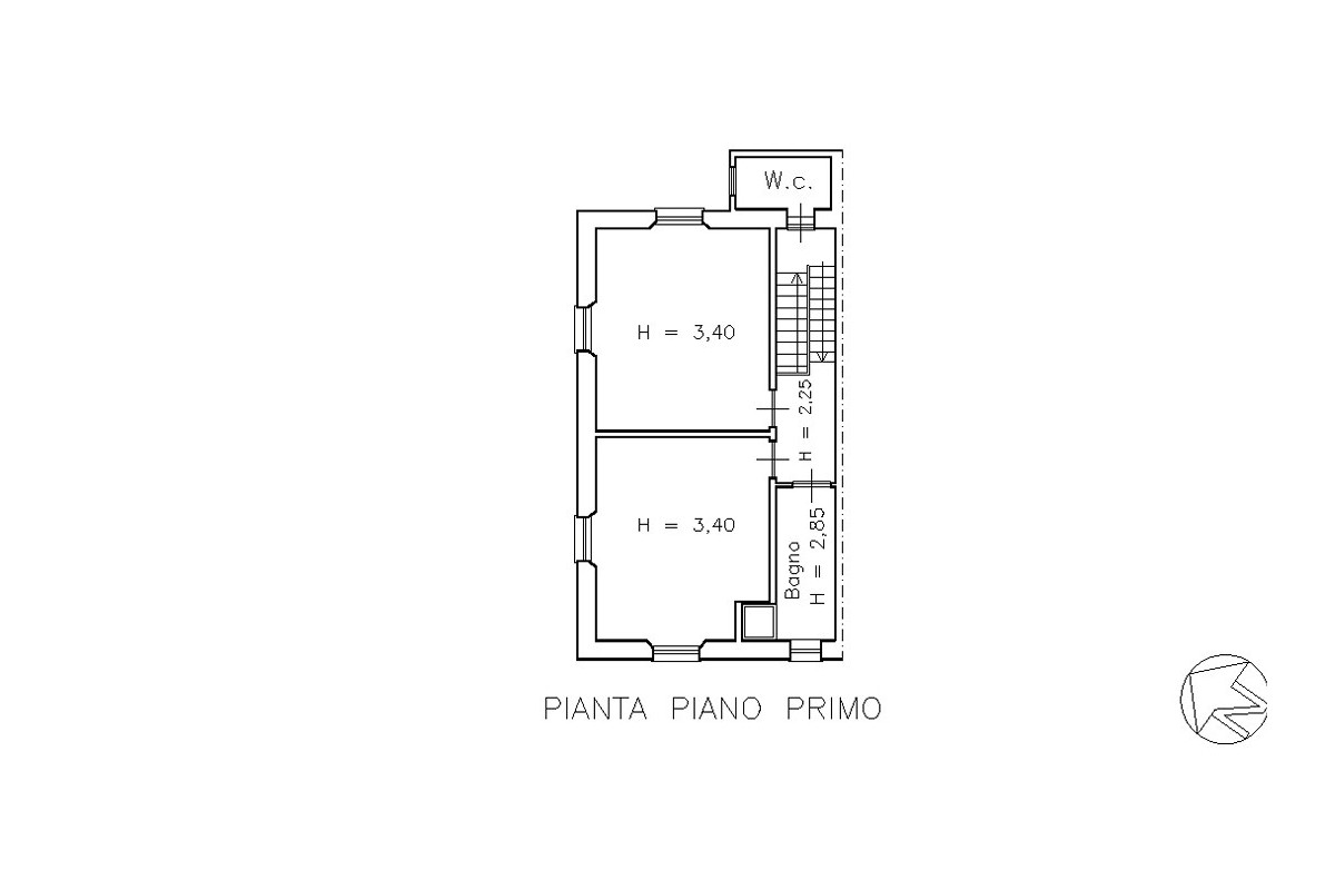 Agenzia Immobiliare Gruppo Immobili Versilia di Claudio Melegari - Planimetria 1