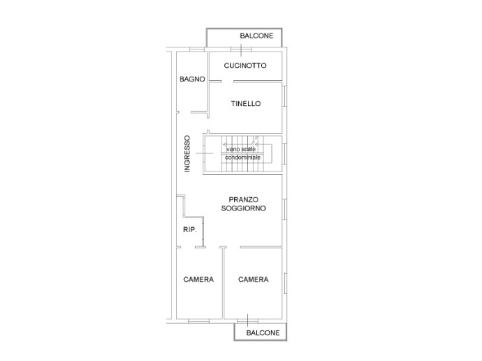 Agenzia Immobiliare San Quirino - Planimetria 1