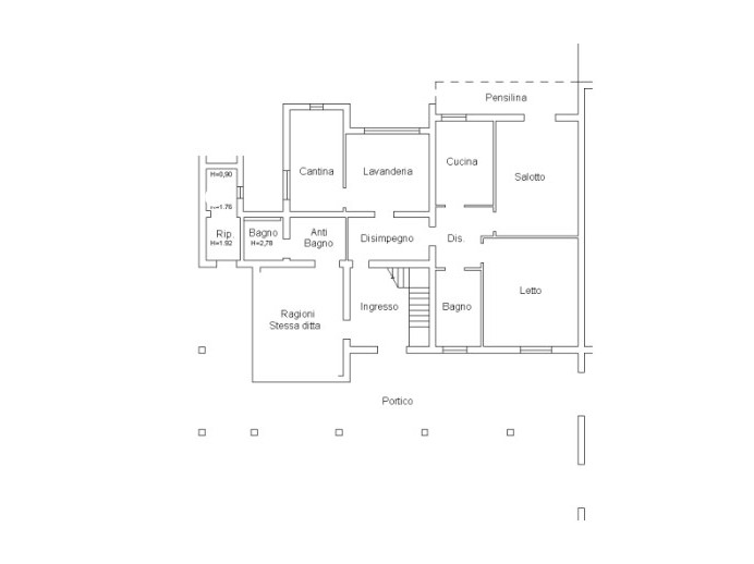 Agenzia Immobiliare San Quirino - Planimetria 1