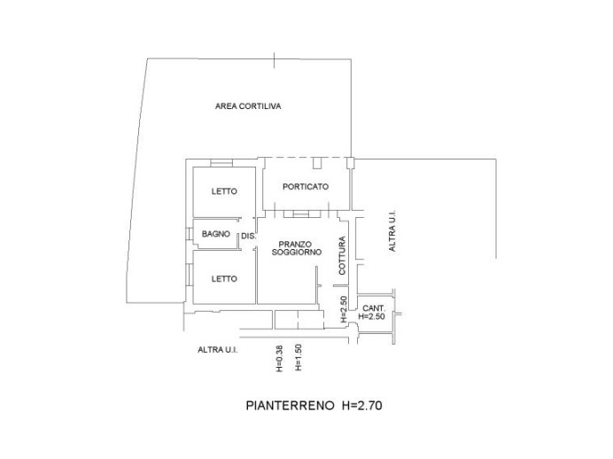 Agenzia Immobiliare San Quirino - Planimetria 1